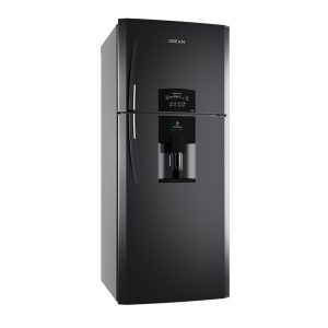 Heladera con freezer No Frost 373 L Black Steel Drean - HDR380N12N