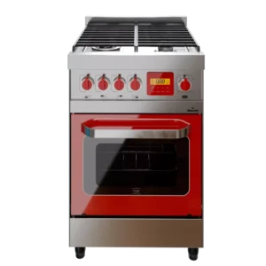 Cocina Vintage 600 Touch Roja Morelli