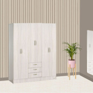 Placard 1006 PLUS 6 puertas Gris Andino - Platinum