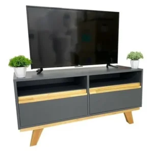 Mueble Para Tv Silcar Kali Con Cajones 1,20 Mts