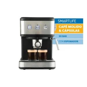 Cafetera Expreso 2 en 1 con 20 Bar SL-EC8501