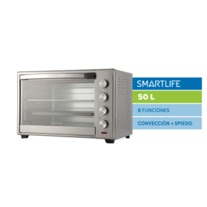 Horno de Mesa Eléctrico con Spiedo 50 Litros SL-TOR050PN
