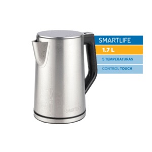 Pava eléctrica digital Smartlife Inox SL-EKD1520